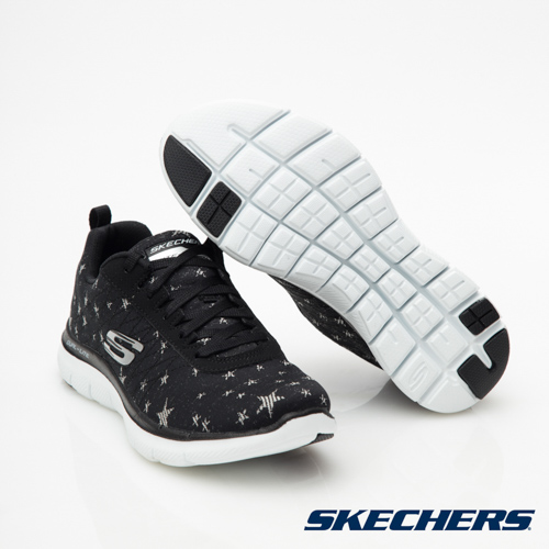 SKECHERS (女)運動系列Flex Appeal2.0-12777BKW