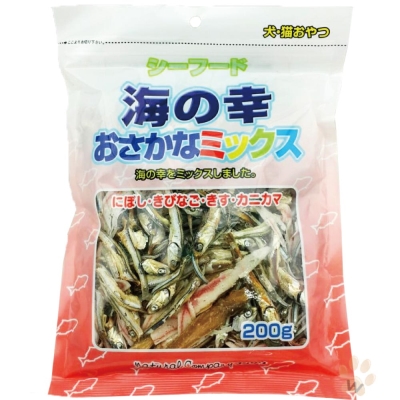 日本零食 海鮮總匯200g 1入