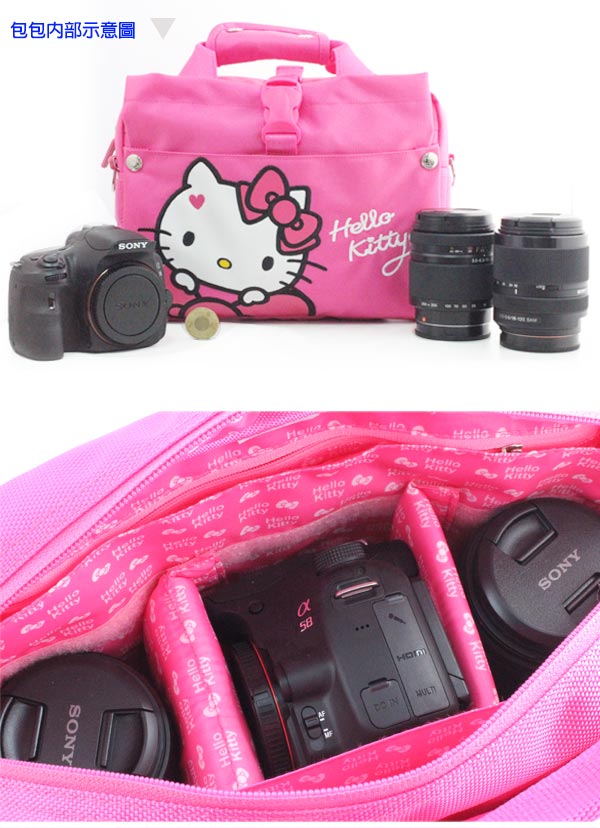 吉尼佛 JENOVA Hello Kitty 323 多功能數位相機包