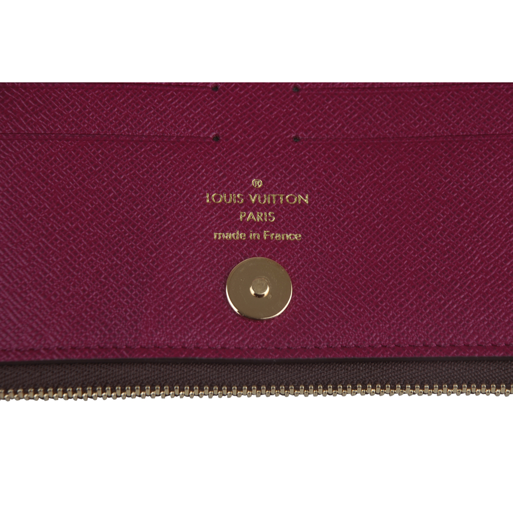 Louis Vuitton M61269 Folding Long Wallet Portefeuille Adele Monogram