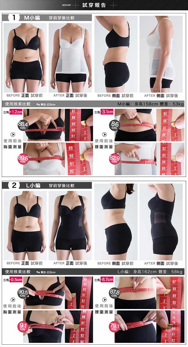 Mollifix 零感FIT 輕體塑身衣 (白)