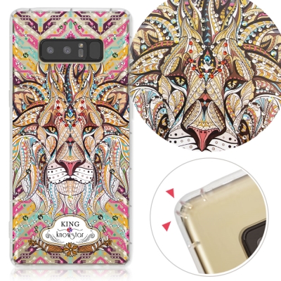 KnowStar 三星 Galaxy Note8 奧地利彩鑽防摔手機殼-王者