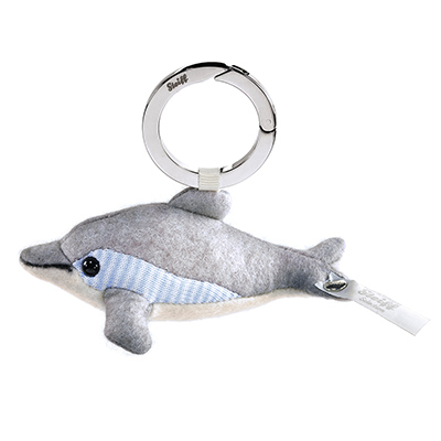 STEIFF德國金耳釦泰迪熊 - 海洋限定版 海豚吊飾 (10cm)