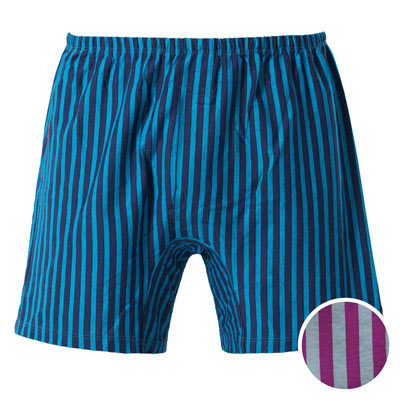 DADADO-條紋系列M-LL平口褲(條紋紫)
