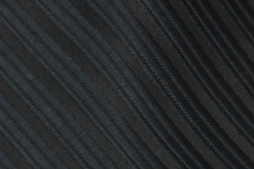 Alpaca 黑色粗細斜紋領帶