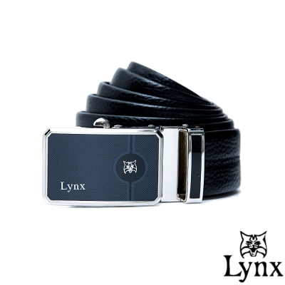 Lynx - 山貓紳士系列尊爵款自動扣真皮皮帶