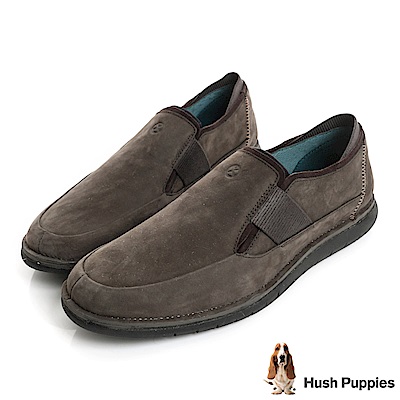 Hush Puppies BOLT百搭休閒鞋-煙灰