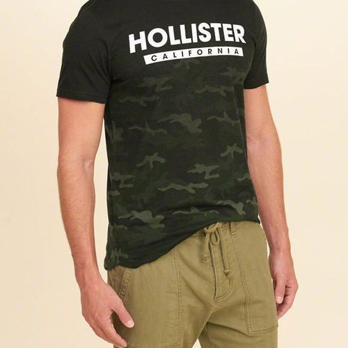 Hollister HCO短袖 T恤 迷彩 0596