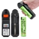 18650新版BSMI認證充電式鋰單電池(日本原裝正品)1入+智慧型副廠單槽充*1 product thumbnail 1