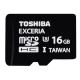 TOSHIBA EXCERIA U3 16GB Mirco -SDHC UHS-1 記憶卡 product thumbnail 1