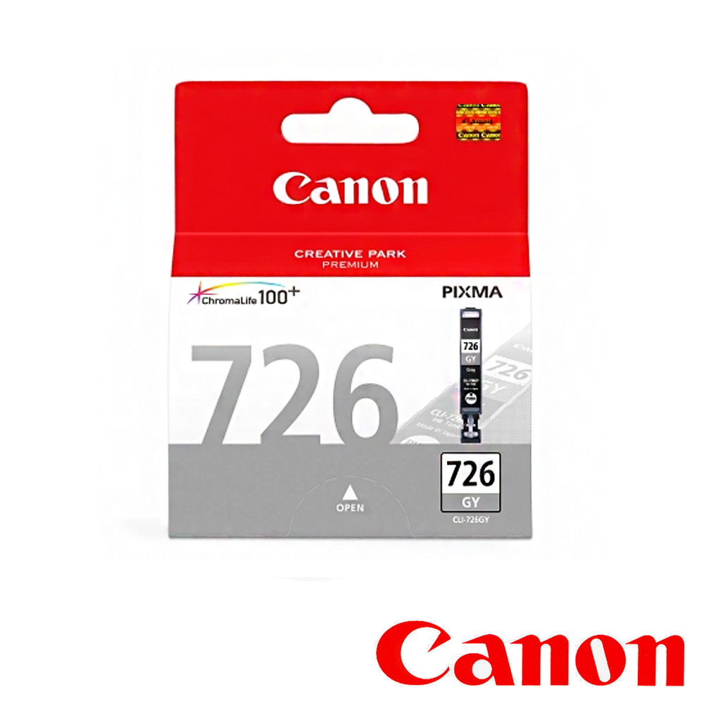 Canon CLI-726GY 原廠灰色墨水匣