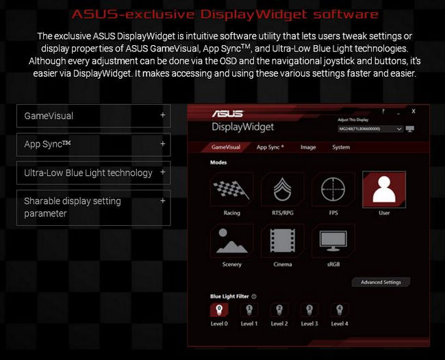 ASUS MG248QR 24型電競電腦螢幕