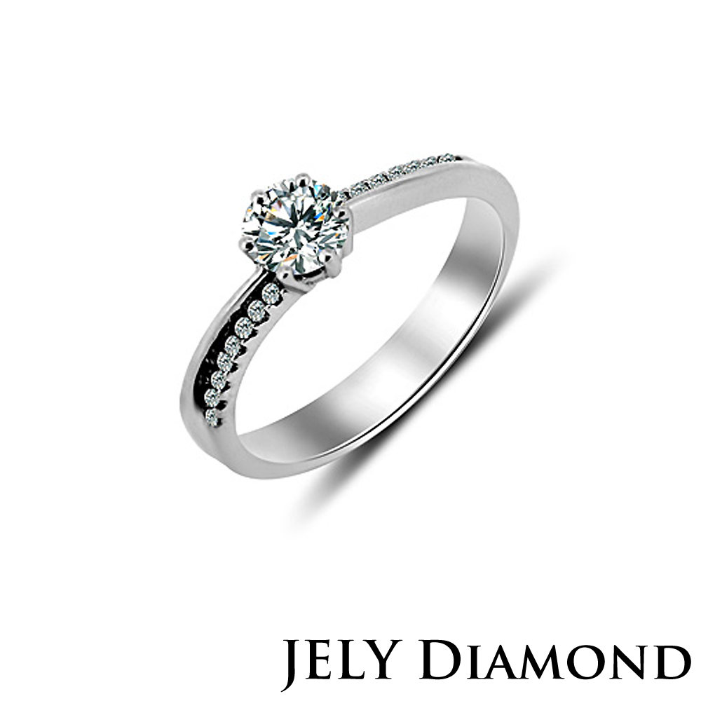 JELY DIAMOND 經典0.30克拉H&A八心八箭完美車工鑽戒