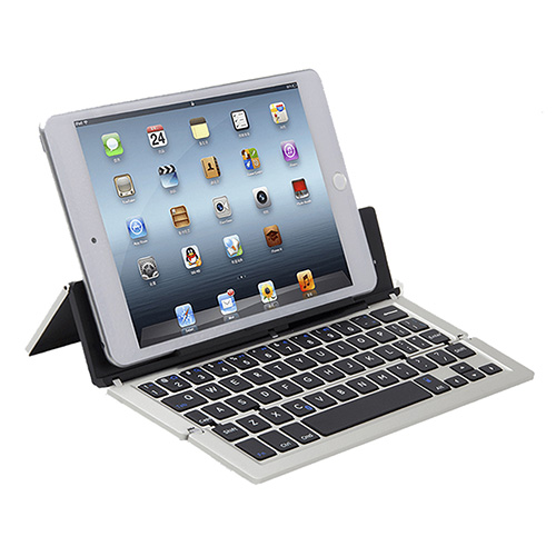 iPad / iPhone 通用輕便型鋁合金折疊式藍牙鍵盤