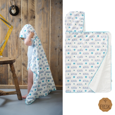 荷蘭 FRESK 有機棉嬰兒浴巾/保暖毯 (5種款式)