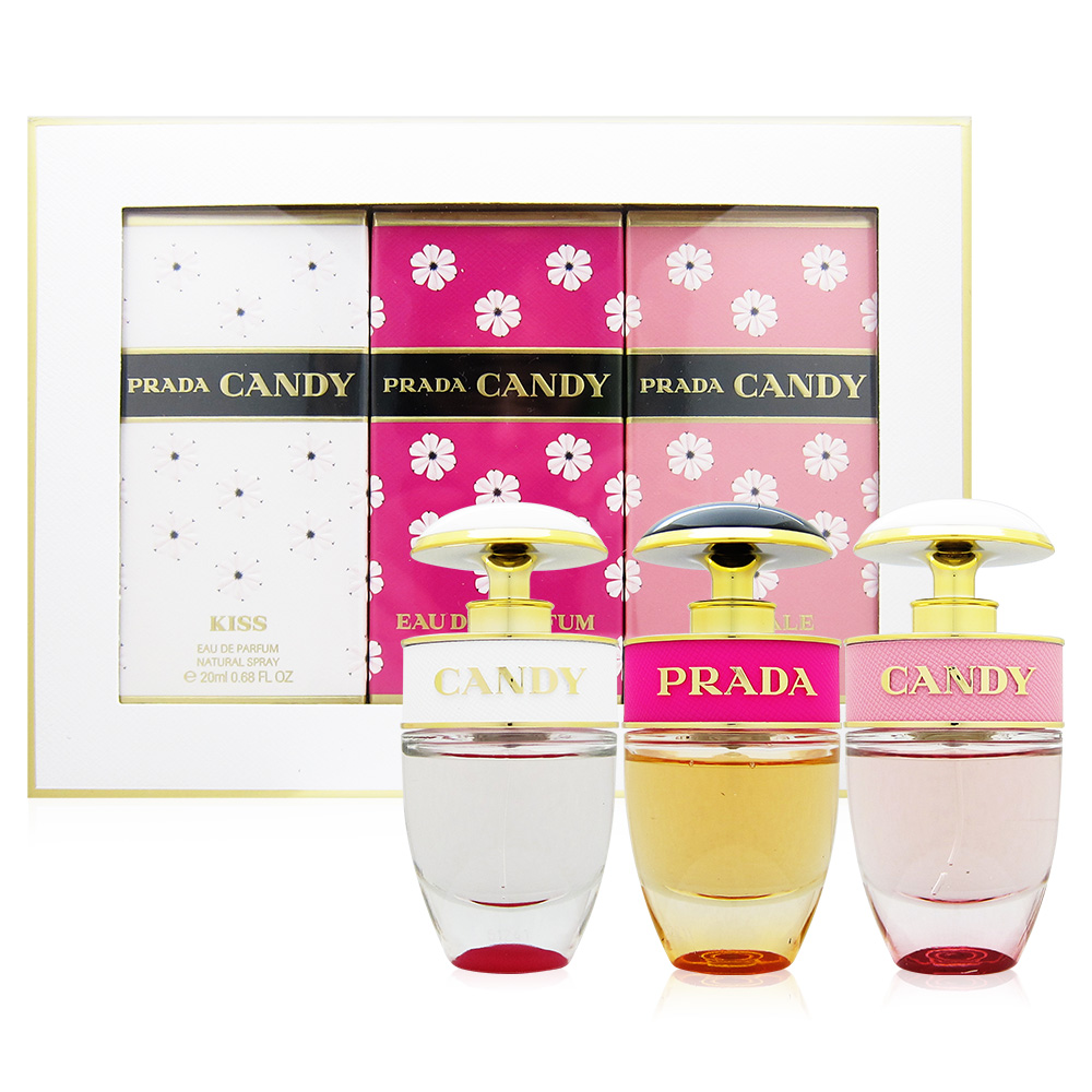 PRADA CANDY香水禮盒(20mlx3入)