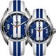 MINI Swiss Watches   休閒運動造型對錶-藍/45+38mm product thumbnail 1