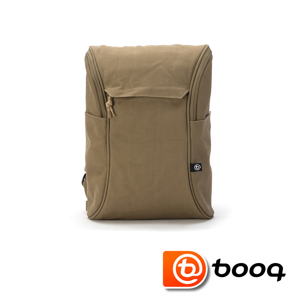 Booq Daypack 經典復古後背包 -帆布棕