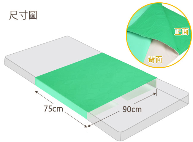 源之氣 防水三層舒適中單/超值優惠3+1組 (共4入) RM-10504