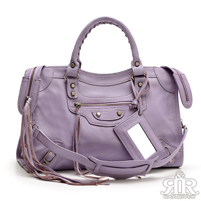 2R 首爾熱賣全羊皮機車包-大版 薰衣淺紫