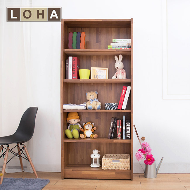 LOHA-Original原創雙色-工業2.7尺書架-寬81.5x深28x高181.5cm