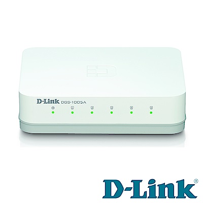 D-Link DGS-1005A 節能桌上型網路交換器