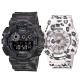 G-SHOCK&BABY-G  叢林迷彩與時尚豹紋休閒情侶錶-冷冽黑白系 product thumbnail 1