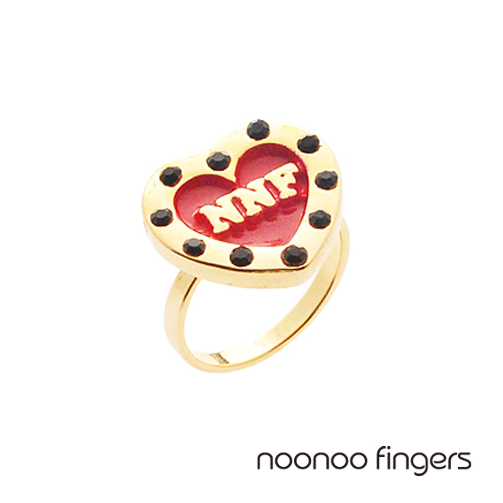 Noonoo Fingers Heart Ring 愛心 戒指