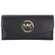 Michael Kors Fulton Carryall 多卡層設計釦式長夾(黑色) product thumbnail 1