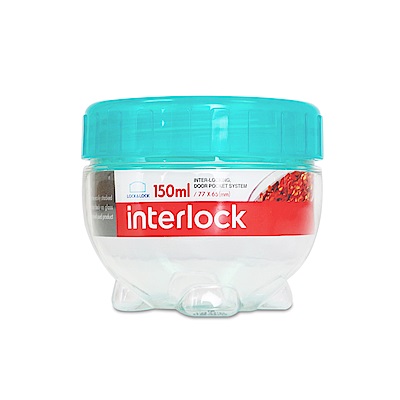 樂扣樂扣 INTERLOCK魔法堆疊轉轉罐150ML/O75(綠)(快)