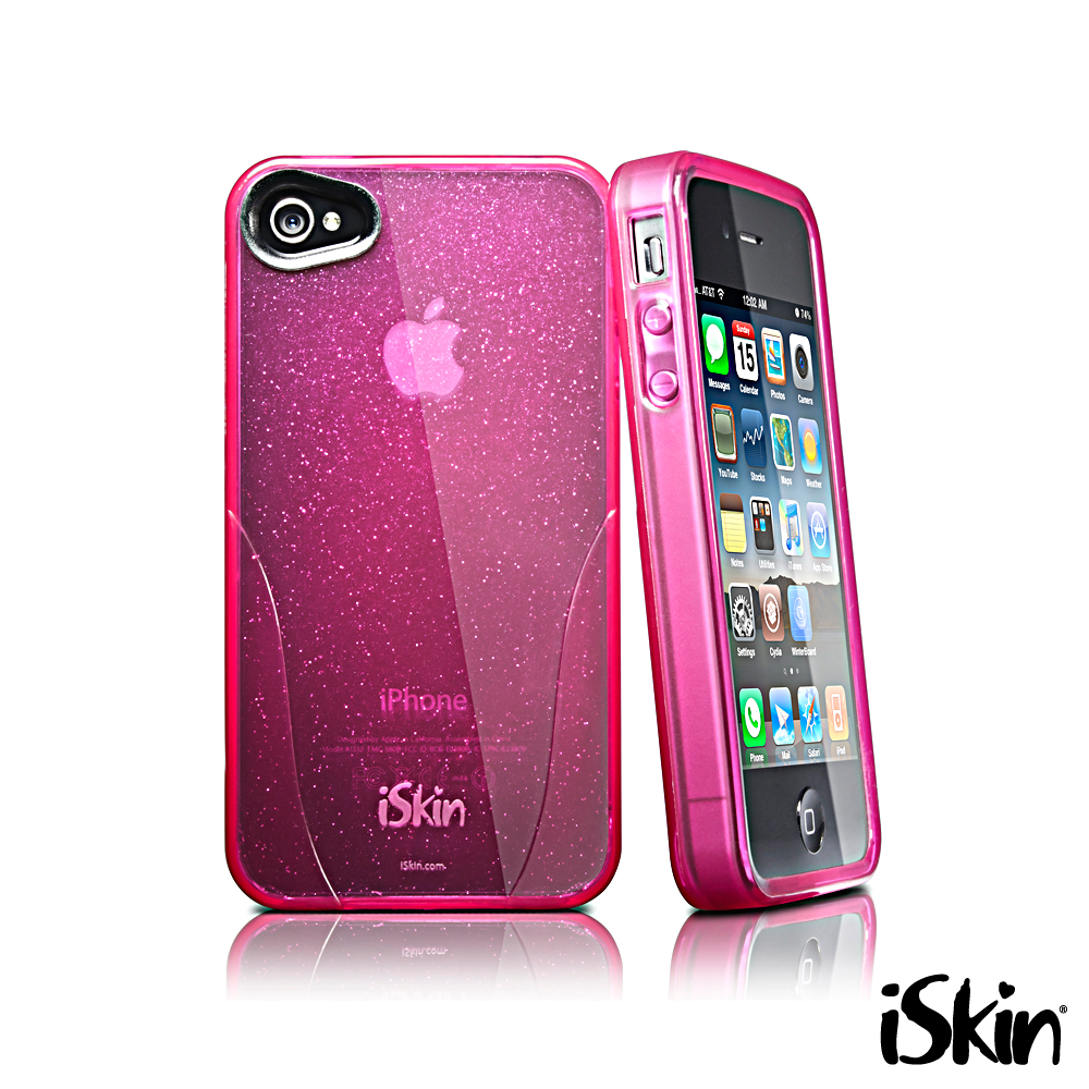 iSkin iPhone4/4S Glam 鑽石晶透抗菌 TPU 保護套 product image 1