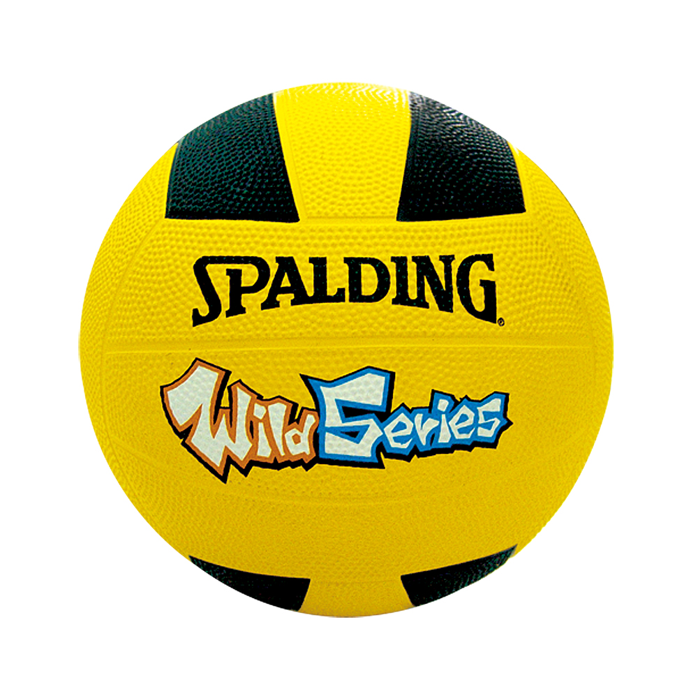 SPALDING Wild 18片軟式躲避球 黃/黑 3號