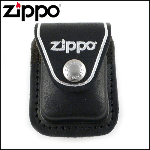 【ZIPPO】背夾式~打火機皮套(黑色款)