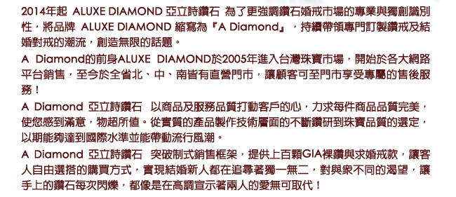 A Diamond 亞立詩鑽石 專屬寵愛 字母美鑽項鍊【J】