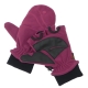 【VOSUN】新款 DINTEX 輕量防風防水翻蓋兩用手套/V-586 亮紫紅 product thumbnail 1