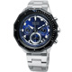 WIRED 正面對決設計感多角計時腕錶-藍色/44mm product thumbnail 1