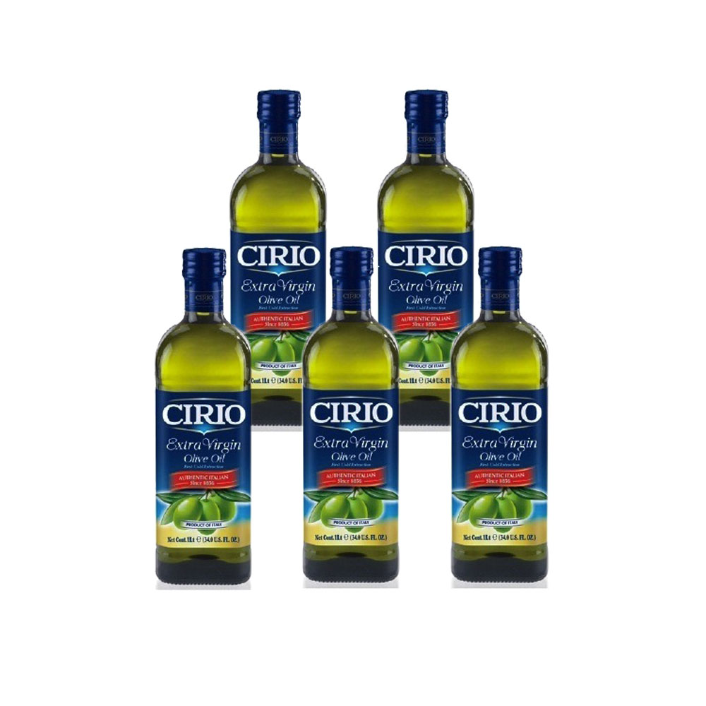 CIRIO 義大利100%特級初榨橄欖油(1000mlx5瓶)