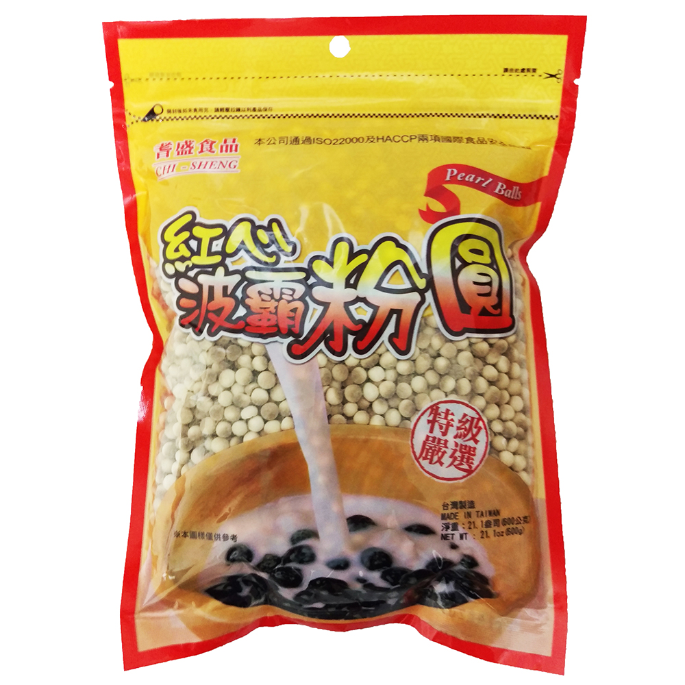 耆盛 紅心波霸粉圓(600g)