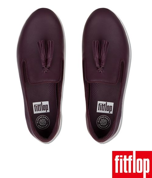 FitFlop TASSEL SUPERSKATE -深梅