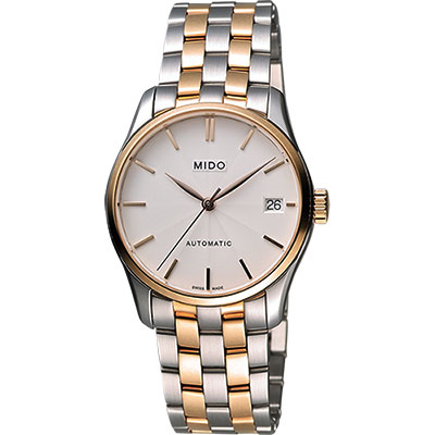 MIDO 美度 官方授權 Belluna II Lady 經典機械女錶 母親節禮物-33mm M0242072203100