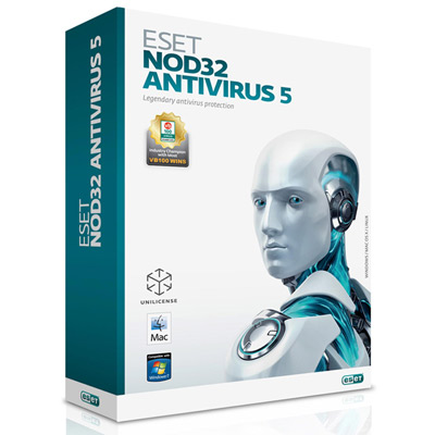 ESET NOD32 Antivirus 5 單機三年盒裝版