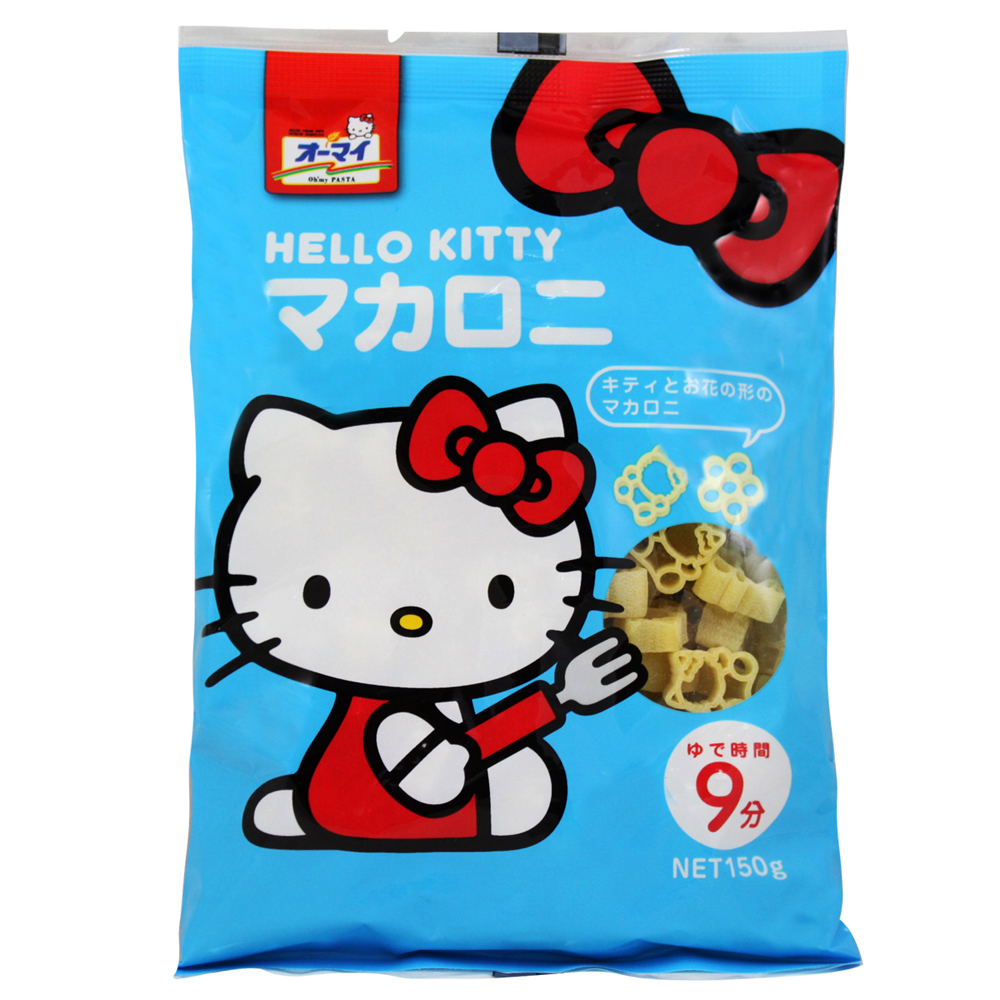 日本製粉 KITTY通心麵9分(150g)