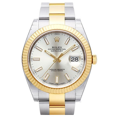 ROLEX 勞力士 蠔式 Datejust 126333 銀面半金腕款-41mm