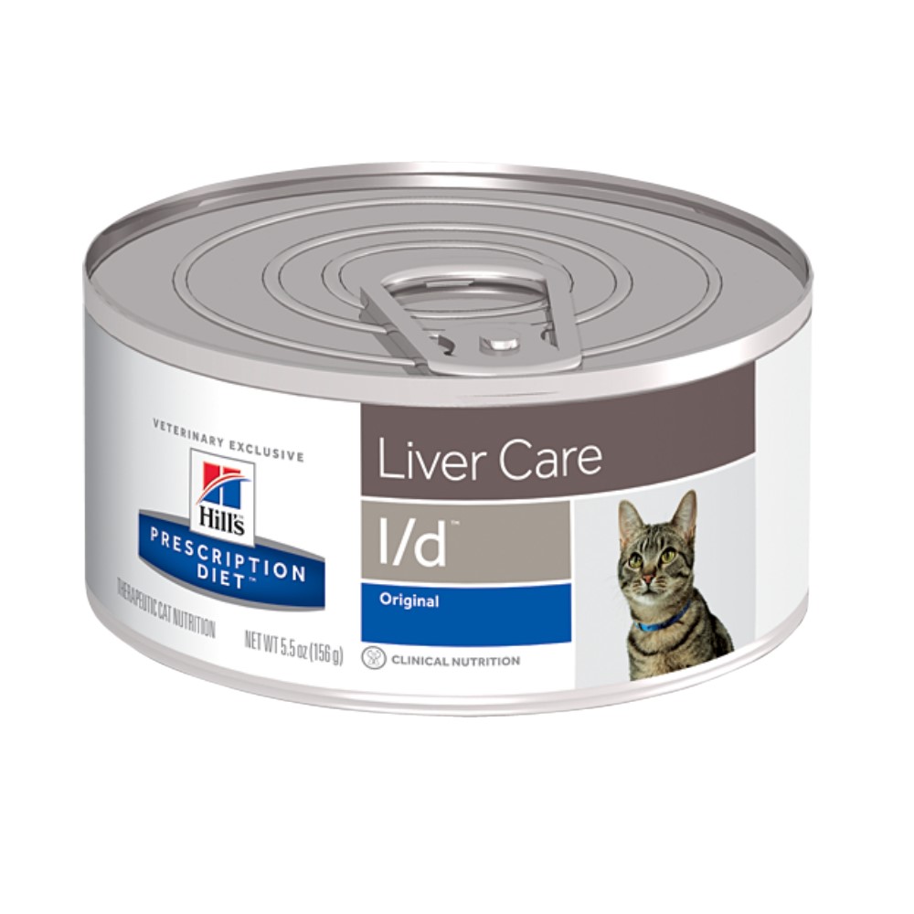 希爾思 l/d貓用-肝臟健康配方 處方罐頭 156g (六罐組)