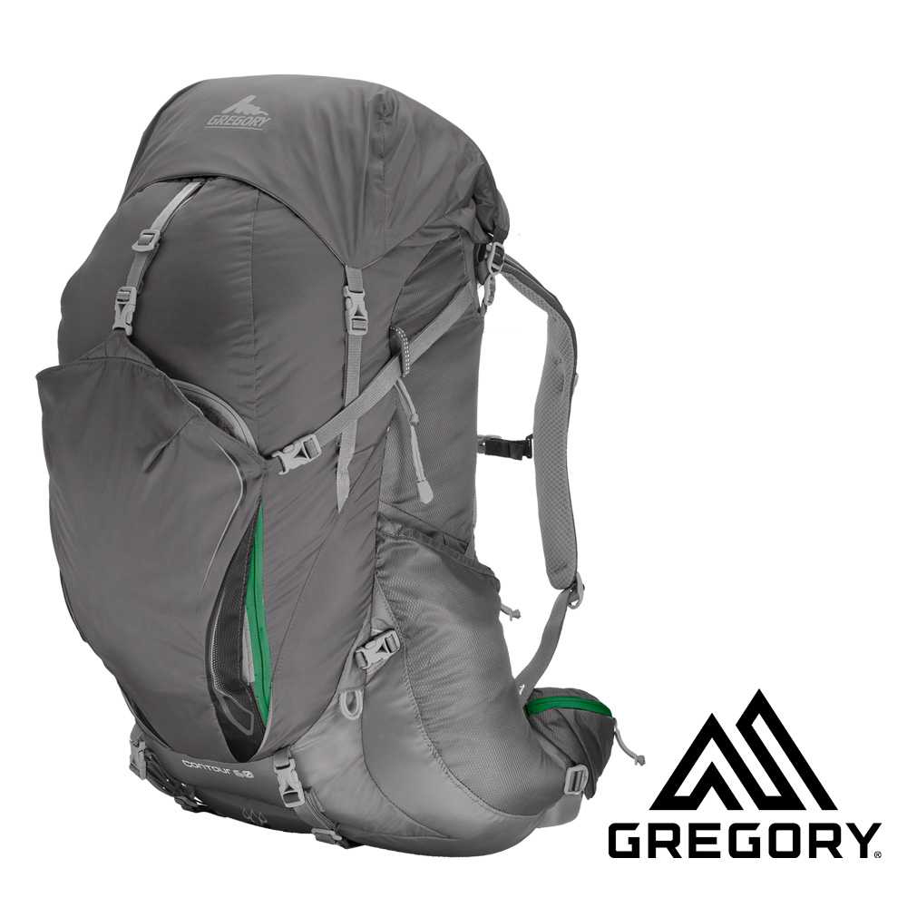 【美國 GREGORY】CONTOUR 60L 專業健行登山背包(M號)_灰