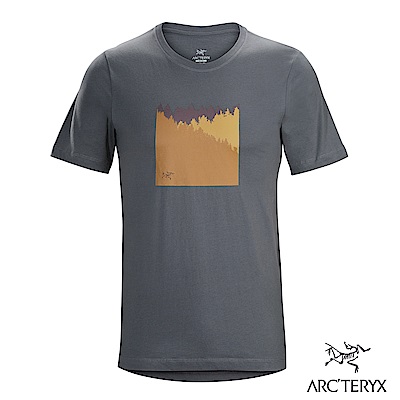 Arcteryx 24系列 男 有機棉 SUBALPINE 短袖T恤 機長灰