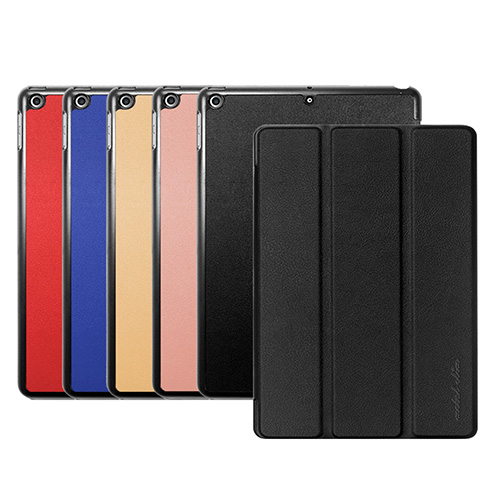 Metal-Slim Apple iPad 9.7 2018 立架式皮套+9H保護貼