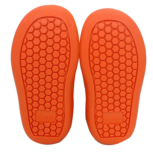 Stample日本製兒童雨鞋(陽光橘)