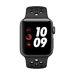 Apple Watch S3 Nike+ 網路版38mm太空灰鋁金+黑色錶帶