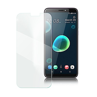 Xmart for HTC Desire 12+ 薄型 9H 玻璃保護貼-非滿版